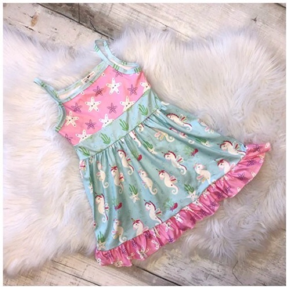 Seacorn spaghetti strap dress